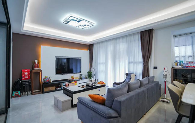 117㎡大三居，體驗新現代風格的閑情逸致生活